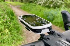 Garmin Edge Explore 2 cycling computer mounted on a bike