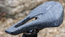 Fizik Tempo Argo R3 Les Classiques saddle from three quarters on, front